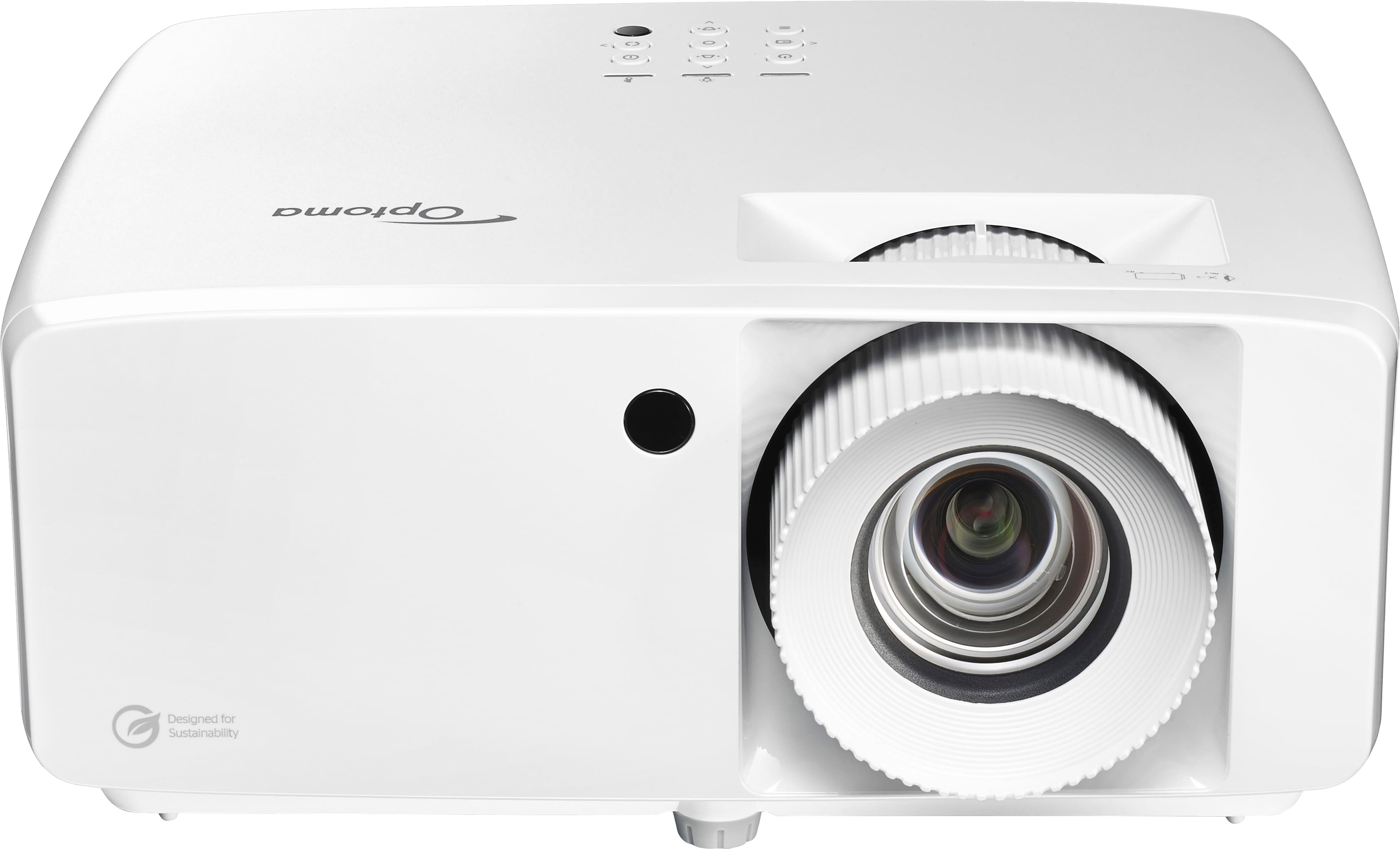 Alt View 11. Optoma - UHZ66 Laser 4K DLP Projector with High Dynamic Range - White.