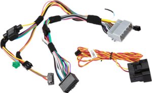 Maestro - Installation T-Harness for Select 2007+ Chrysler, Dodge, and Jeep Vehicles with Head Unit Connectors. - Black - Front_Zoom