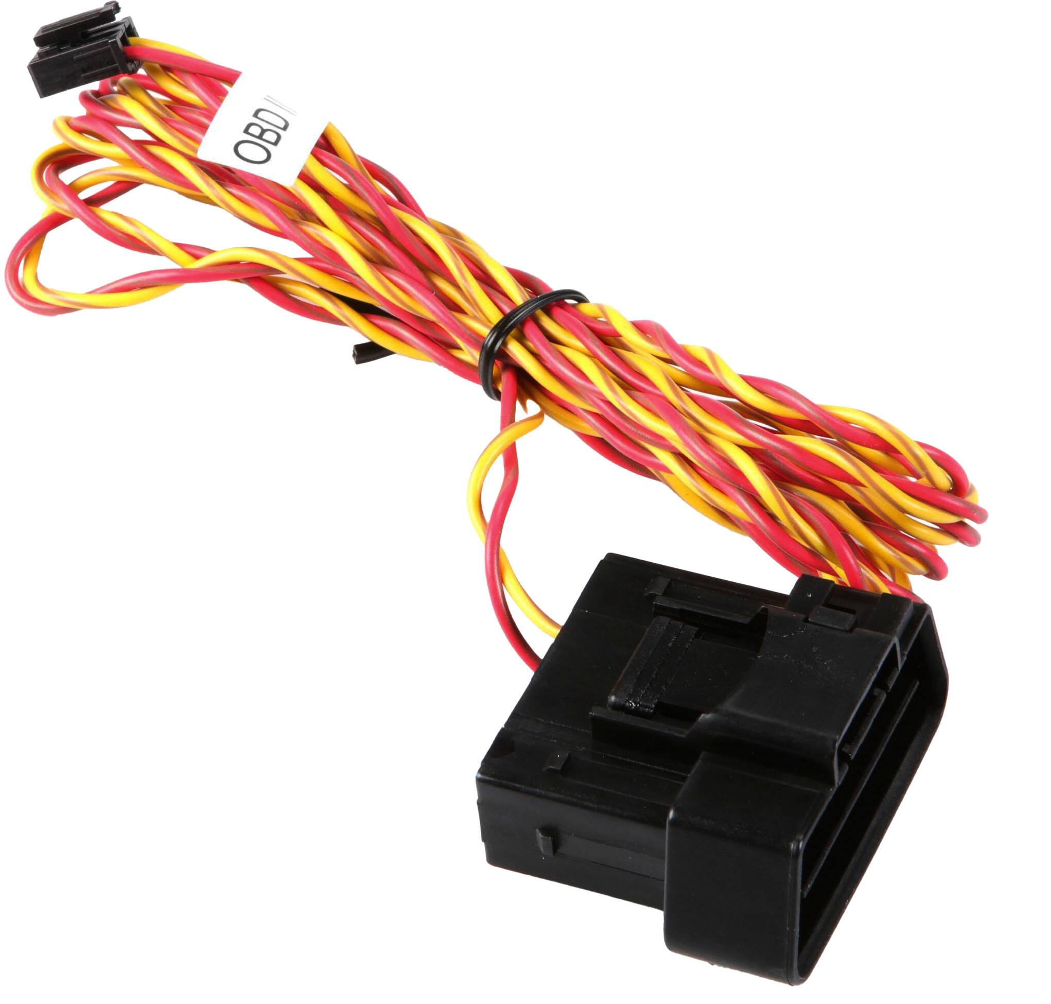 Left. Maestro - Installation T-Harness for Select 2007+ Chrysler, Dodge, and Jeep Vehicles with Head Unit Connectors. - Black.