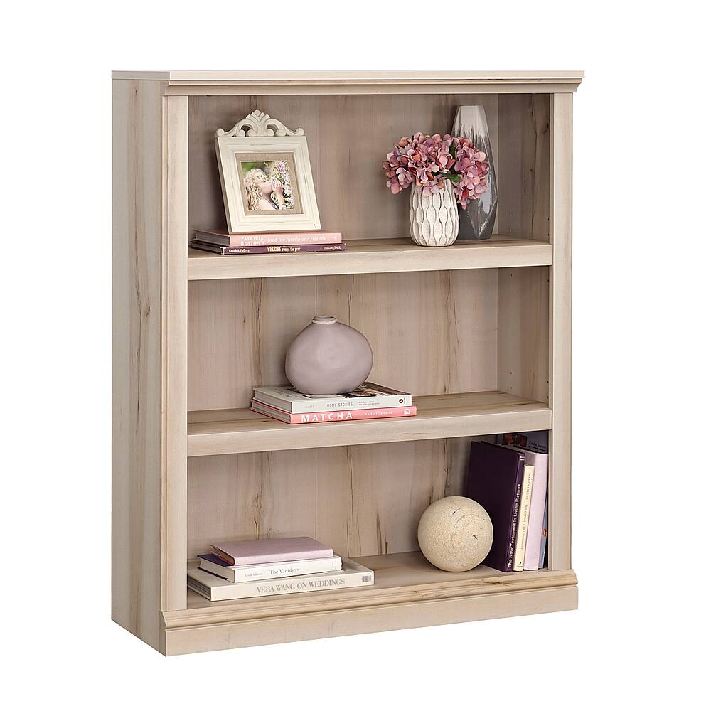 Sauder 3 Shelf Bookcase Pm Pacific Maple® 434825 Best Buy
