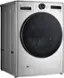 Angle. LG - 5.0 Cu. Ft. HE Smart Mega Capacity All-in-One Electric Washer/Dryer WashCombo with Steam and Ventless Inverter Heat Pump - Graphite Steel.