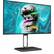 Angle. AOC - 27" IPS LCD 4K UHD Monitor with HDR (USB, HDMI) - Black, Gray.