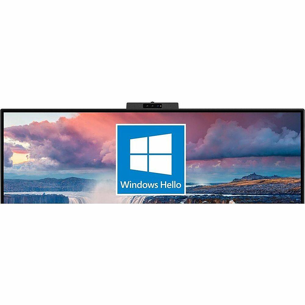 AOC - CU34V5CW 34" LED Curved Monitor with HDR (USB, HDMI) - Black - Front_Zoom