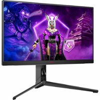 AOC - AGON PRO AGON PRO AG274QZM Widescreen Gaming Mini LED Monitor 27 LED Monitor with HDR (USB, HDMI) - Black, Red - Front_Zoom