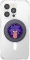 Angle Zoom. PopSockets - MagSafe Round PopGrip Cell Phone Grip & Stand, with Adapter Ring - Pokemon Ghost Gengar.