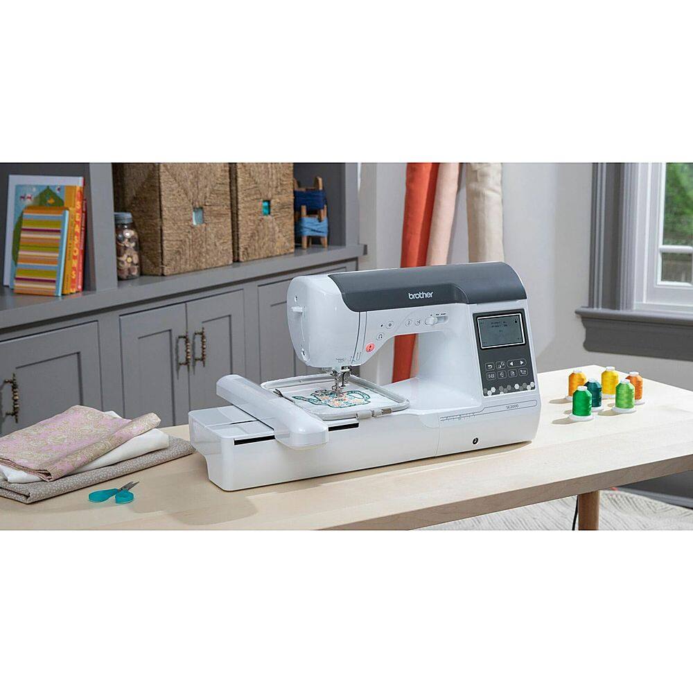 Alt View 40. Brother - 241-Stitch Computerized Sewing and Embroidery Machine.