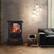 Alt View 17. Lifesmart - 3 Sided Flame View Infrared Heater Stove - Black.