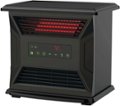 Alt View 13. Lifesmart - 4-Element Low Profile Front Air Intake Infrared Heater - Black.