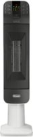 De'Longhi - 28 Inch Tower Digital Ceramic Heater - Black - Front_Zoom