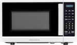 Front. Insignia™ - .7 Cu. Ft. Compact Microwave - White.