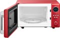 Alt View 1. Insignia™ - .7 Cu. Ft. Retro Compact Microwave - Red.