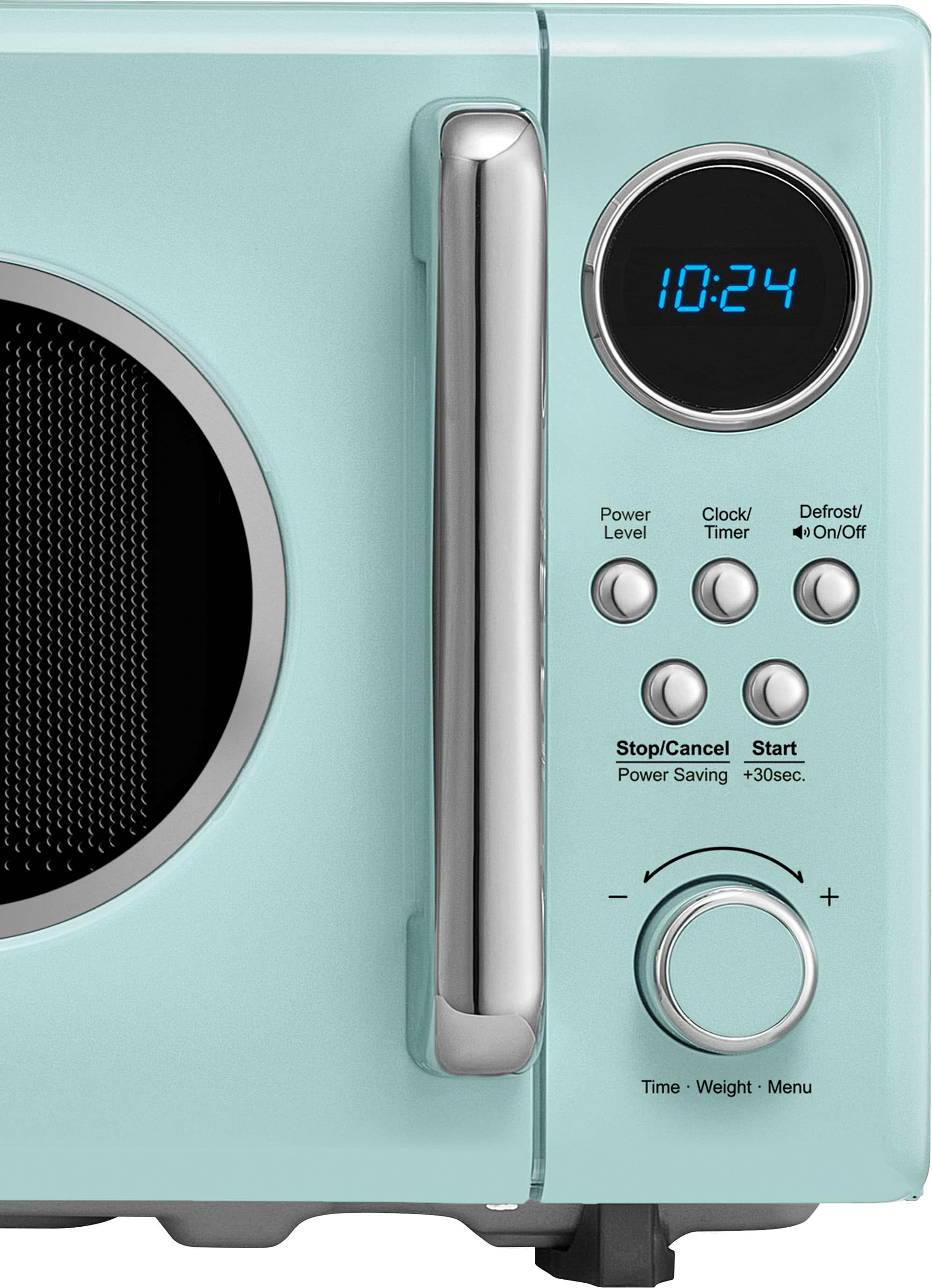 Customer Reviews: Insignia™ .7 Cu. Ft. Retro Compact Microwave Mint NS ...