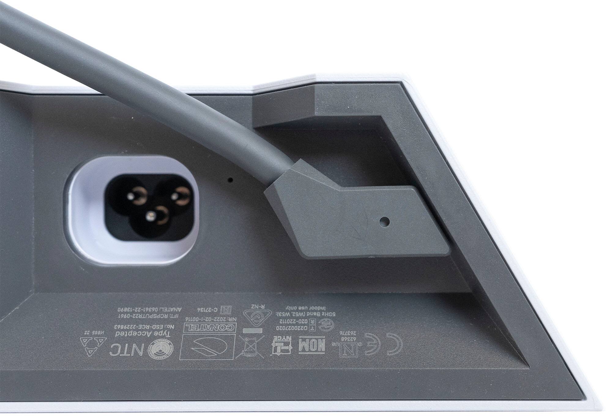 Angle. STARLINK - Ethernet Adapter for Starlink Standard Actuated Kit - Gray.