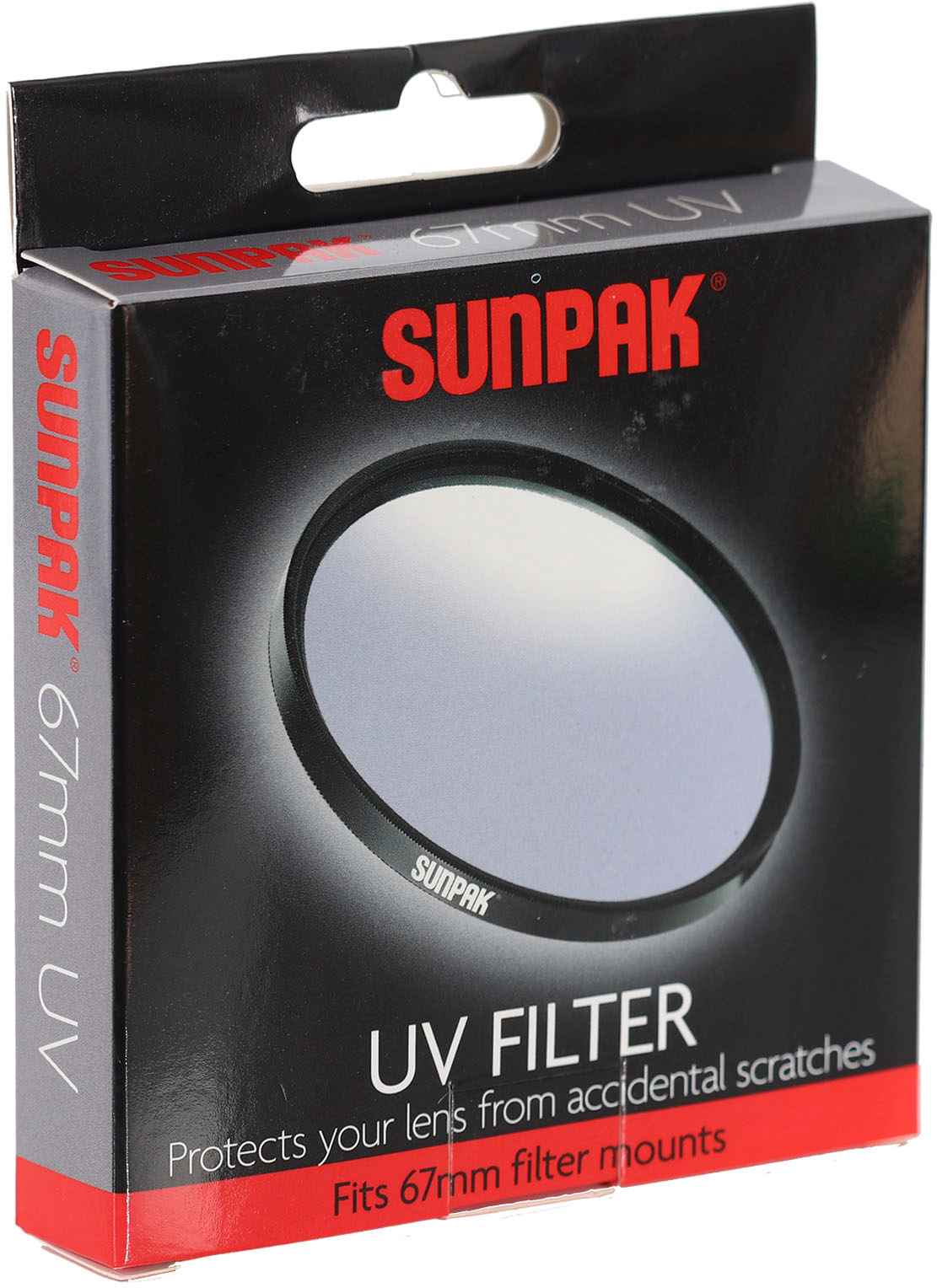 Left View: Sunpak - Circle 67mm Ultraviolet Lens Filter