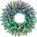 Front. Twinkly - Twinkly Smart Light Regal Pre-Lit Wreath 24 Inch 50 RGB LED - Green.