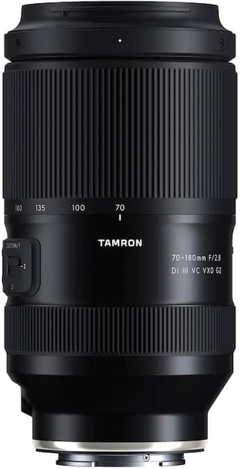 Tamron 70 180mm F/2.8 Di III VC VXD G2 for Sony E Mount Black Tamron 70 180mm F/2.8 Di III VC VXD G2 for Sony E Mount Black