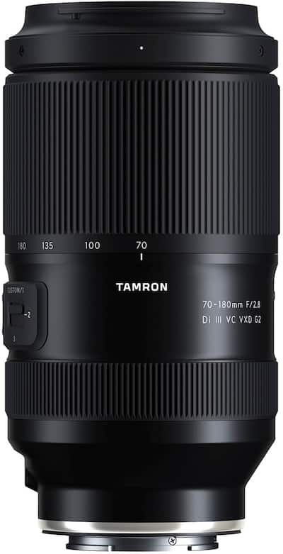 Tamron 70 180mm F/2.8 Di III VC VXD G2 for Sony E Mount Black Tamron 70 180mm F/2.8 Di III VC VXD G2 for Sony E Mount Black