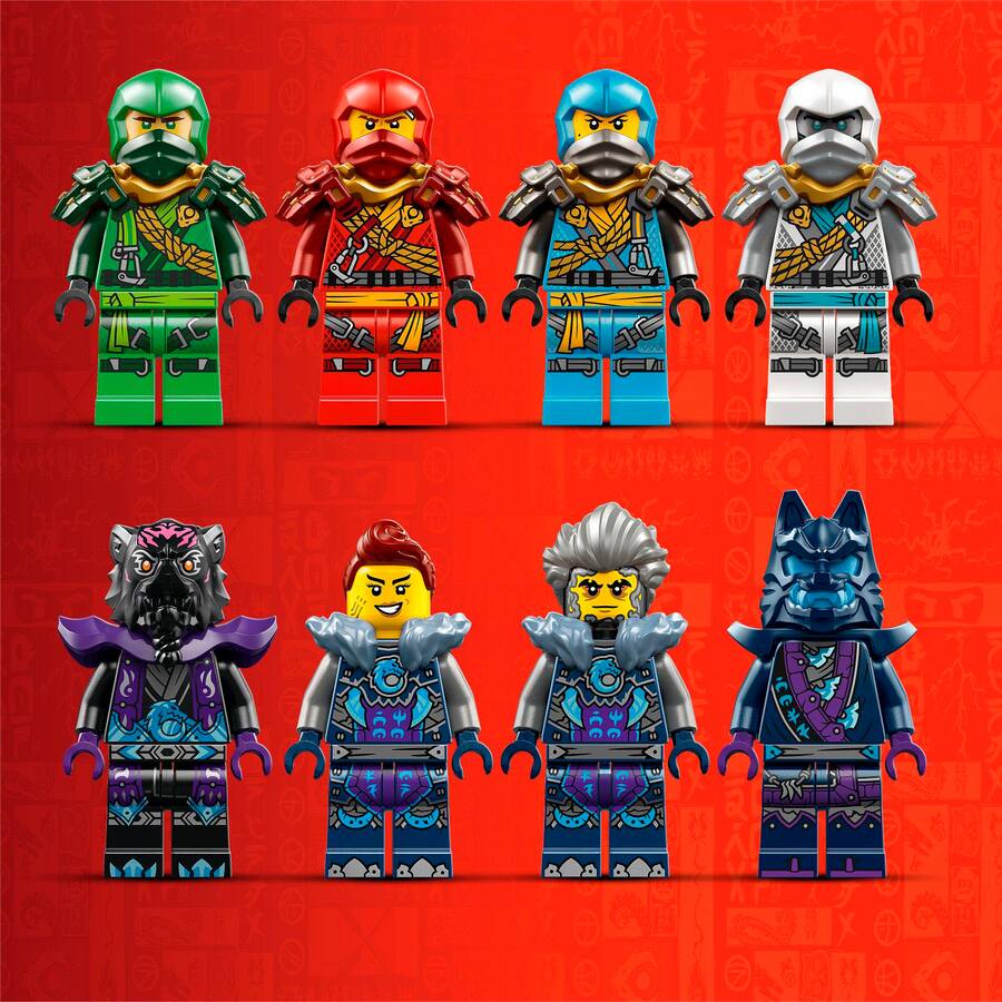 LEGO NINJAGO Wolf Mask Shadow Dojo Building Toy Set 71813 6470401