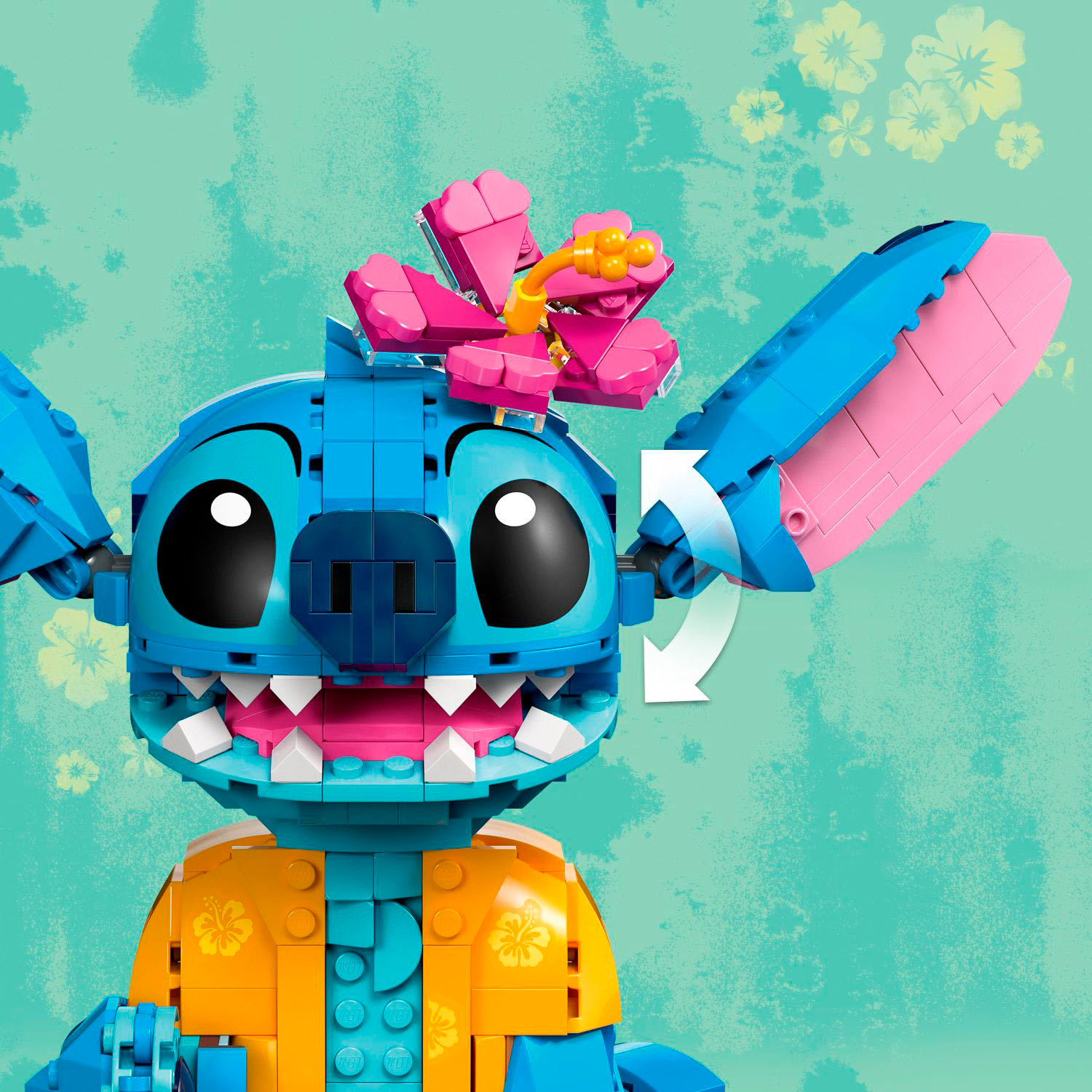 LEGO  Disney Stitch Buildable Kids' Toy Playset with Ice-Cream Cone 43249  Toys - Zavvi US
