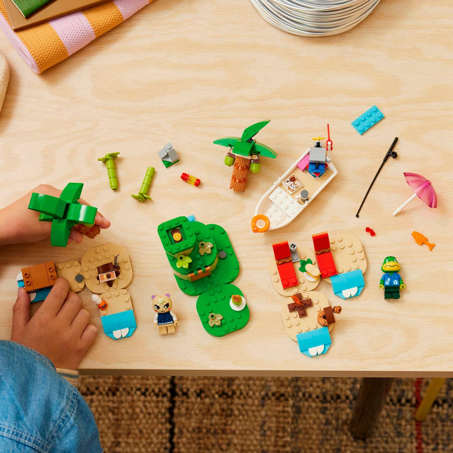 Alt View 12. LEGO - Animal Crossing Kapp’n’s Island Boat Tour Video Game Toy 77048.