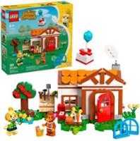 LEGO - Animal Crossing Isabelle’s House Visit Video Game Toy 77049 - Front_Zoom
