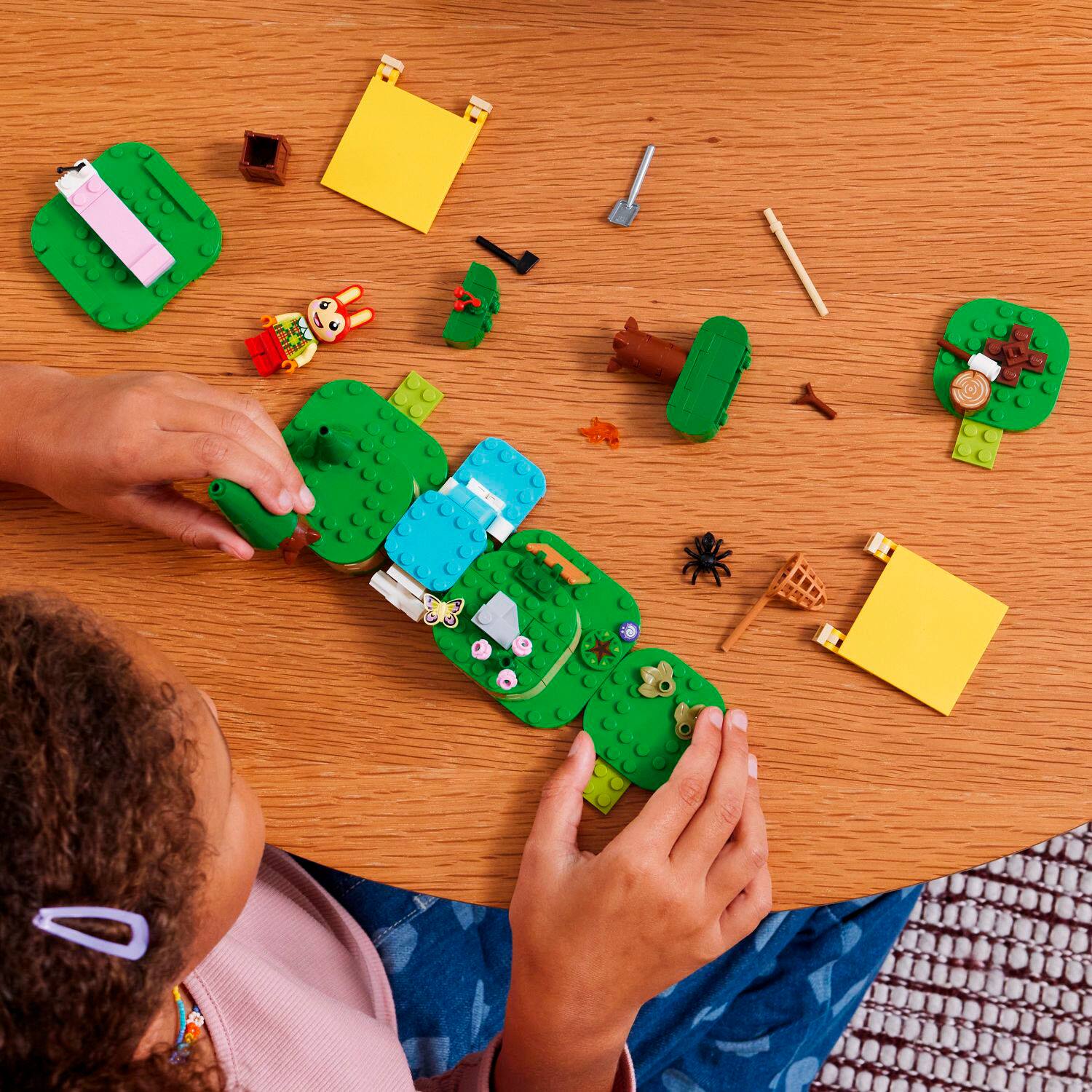 Left. LEGO - Animal Crossing Bunnie’s Outdoor Activities Video Game Toy 77047.