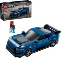 LEGO - Speed Champions Ford Mustang Dark Horse Sports Car Toy 76920 - Front_Zoom