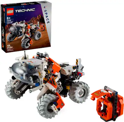 Front. LEGO - Technic Surface Space Loader LT78 Space Toy Set 42178.