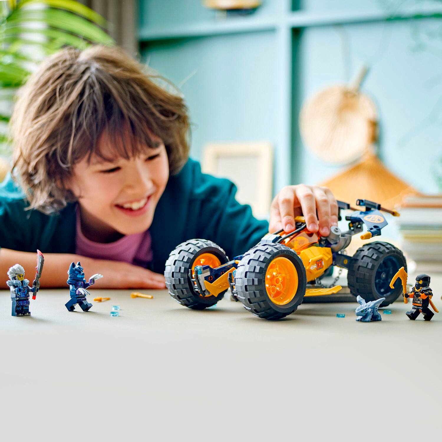 Alt View 11. LEGO - NINJAGO Arin’s Ninja Off-Road Buggy Car Toy 71811.