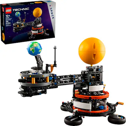 Front. LEGO - Technic Planet Earth and Moon in Orbit Space Toys Set 42179.