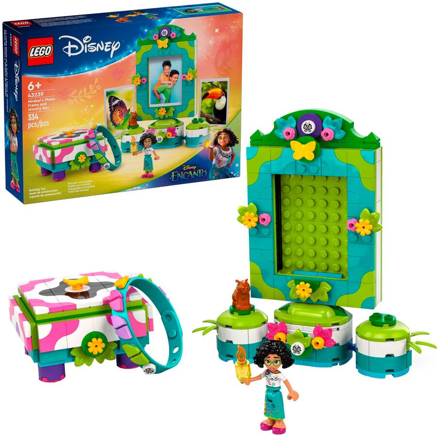 LEGO Disney Encanto Mirabel’s Photo Frame and Jewelry Box Toy 43239 ...