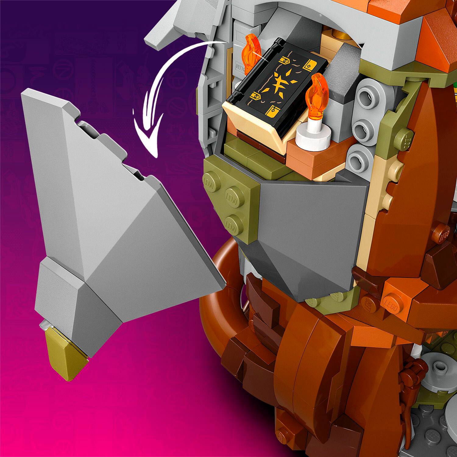 Alt View 11. LEGO - NINJAGO Dragon Stone Shrine Build and Display Ninja Toy 71819.