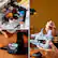 Angle. LEGO - LEGO Star Wars Millennium Falcon 25th Anniversary Buildable Starship Model 75375.