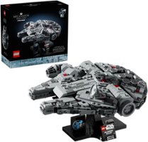 LEGO - LEGO Star Wars Millennium Falcon 25th Anniversary Buildable Starship Model 75375 - Front_Zoom