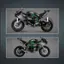 Angle. LEGO - Technic Kawasaki Ninja H2R Motorcycle Toy, Kids Room Décor, 42170.