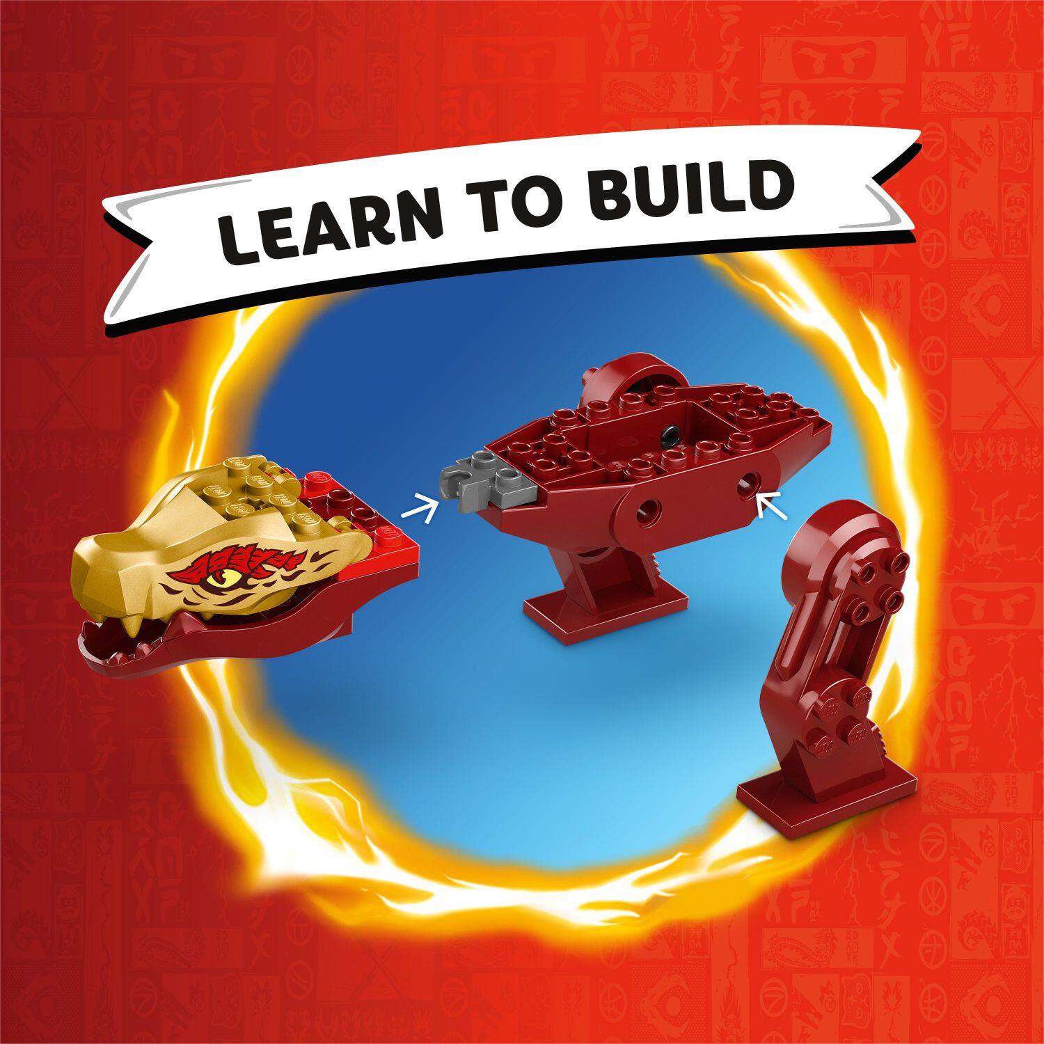 The image showcases a variety of Lego building sets, including a dragon and a spaceship. The sets are designed to teach children how to build and create their own structures using the Lego blocks. The dragon and spaceship are among the many creative possibilities that these building sets offer. The image emphasizes the educational aspect of these sets, encouraging children to learn and develop their creativity and problem-solving skills through play.