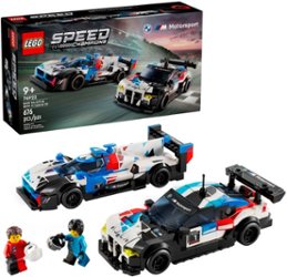LEGO - Speed Champions BMW M4 GT3 & BMW M Hybrid V8 Race Cars 76922 - Front_Zoom