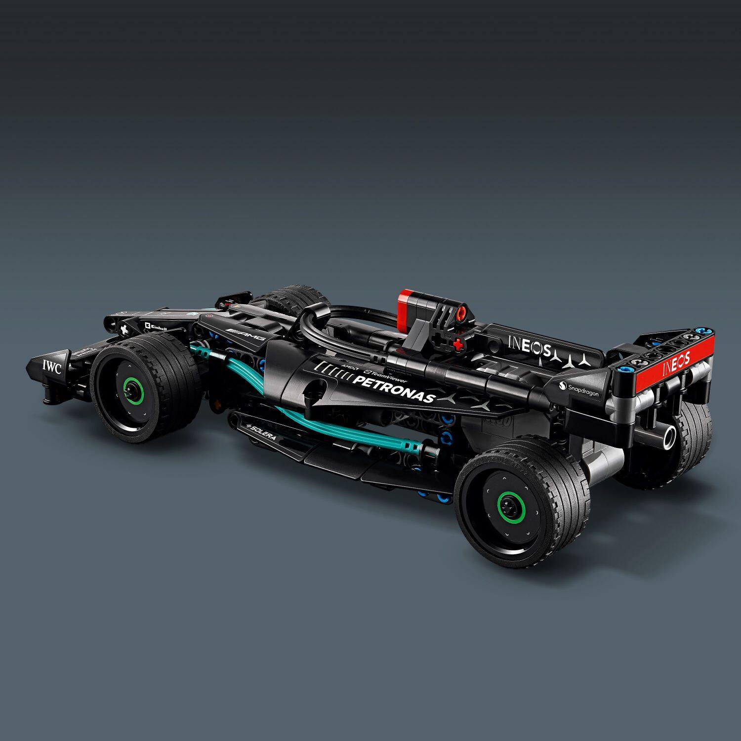 Left. LEGO - Technic Mercedes-AMG F1 W14 E Performance Pull-Back Race Car Toy 42165.