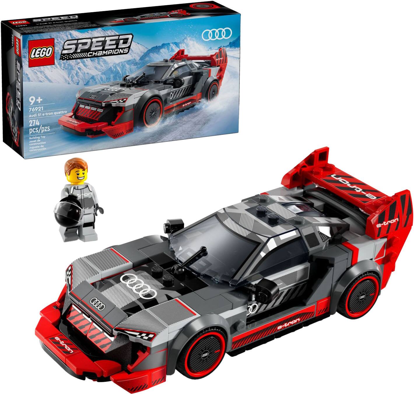 LEGO - Speed Champions Audi S1 e-tron quattro Race Car Toy 76921