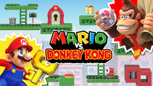 Front. Nintendo - Mario Vs. Donkey Kong. - E (Everyone)