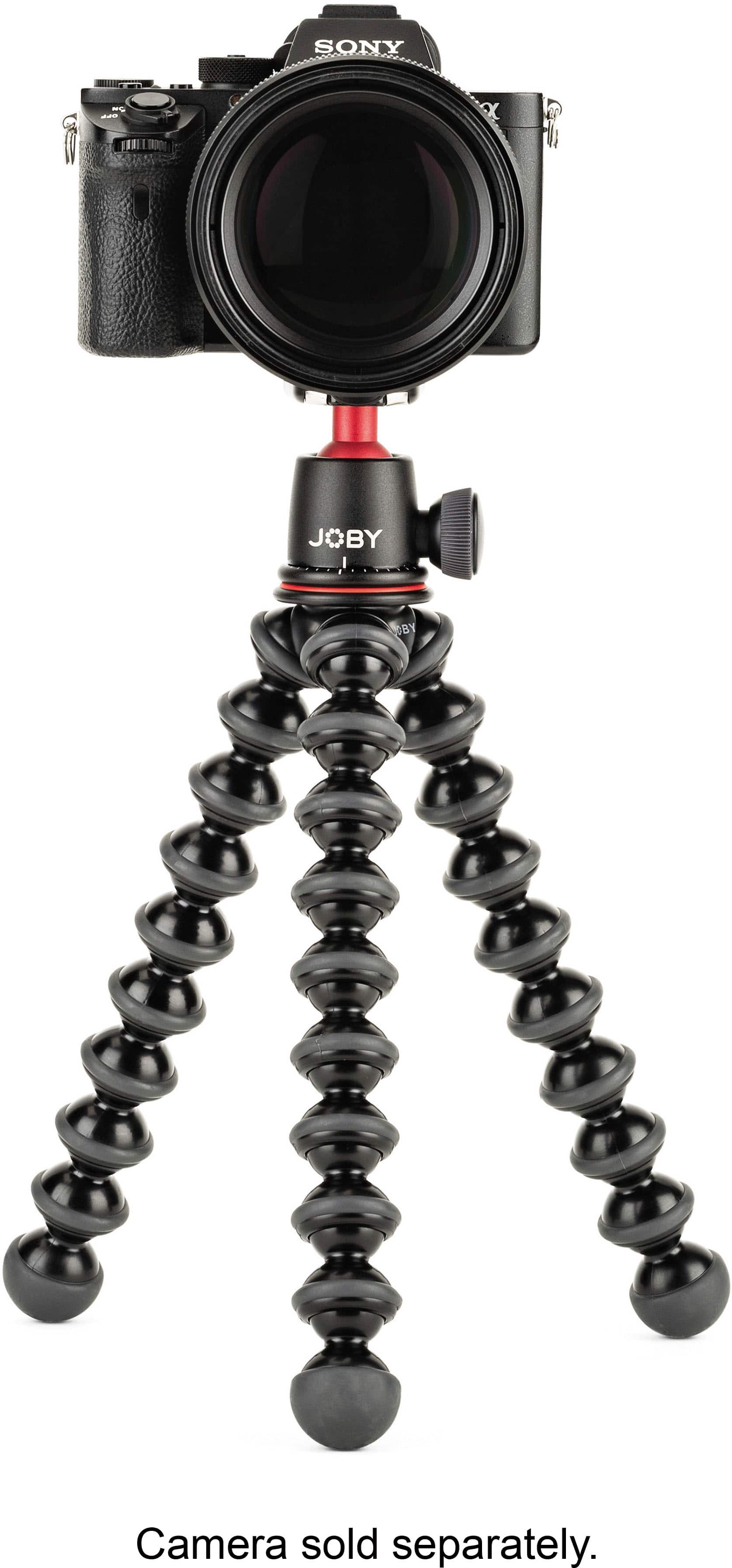 Left. JOBY - GorillaPod 3K Kit - Black/Red/Charcoal.