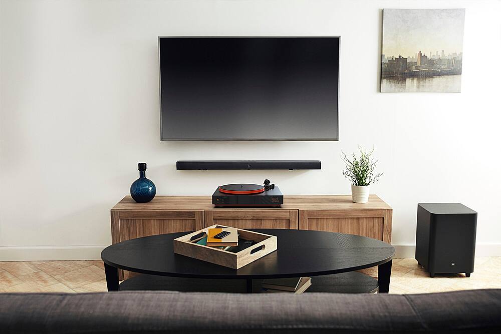 Alt View 15. JBL - JBL Spinner BT Hi-Res Bluetooth Turntable - Black.