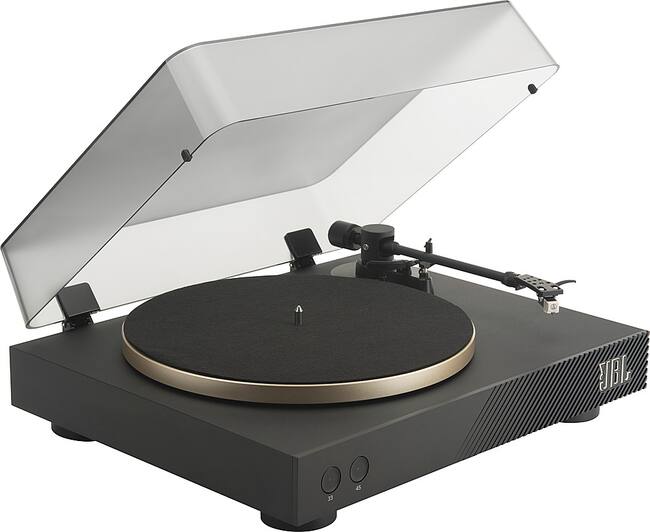 JBL Spinner BT Hi-Res Bluetooth Turntable - Black_1