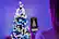 Alt View 16. Twinkly - 6ft Pre-Lit Smart Light Regal Tree with 435 RGB LEDs - Multi.