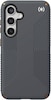 Front. Speck - Presidio2 Grip Case for Samsung Galaxy S24 - Charcoal Gray.
