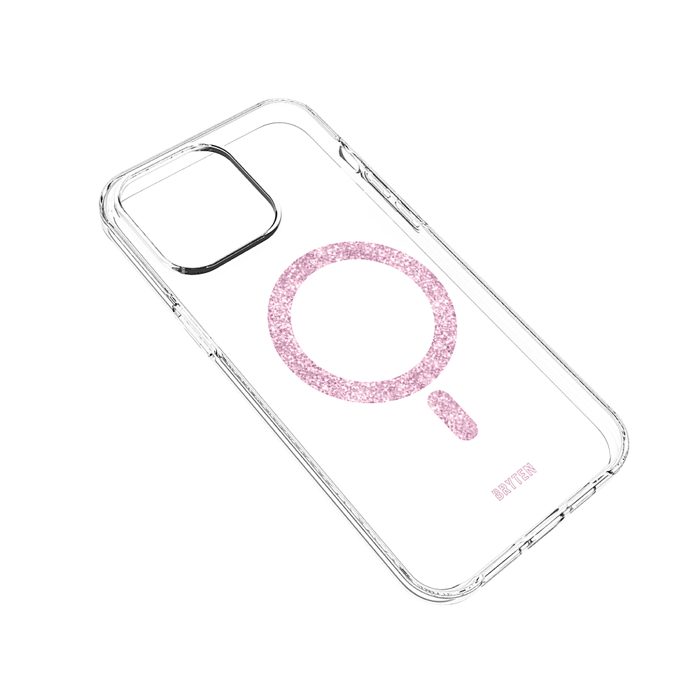 Bryten MagFX Case for Apple iPhone 15 Pro Max Pink Glitter BTIPH15PX ...