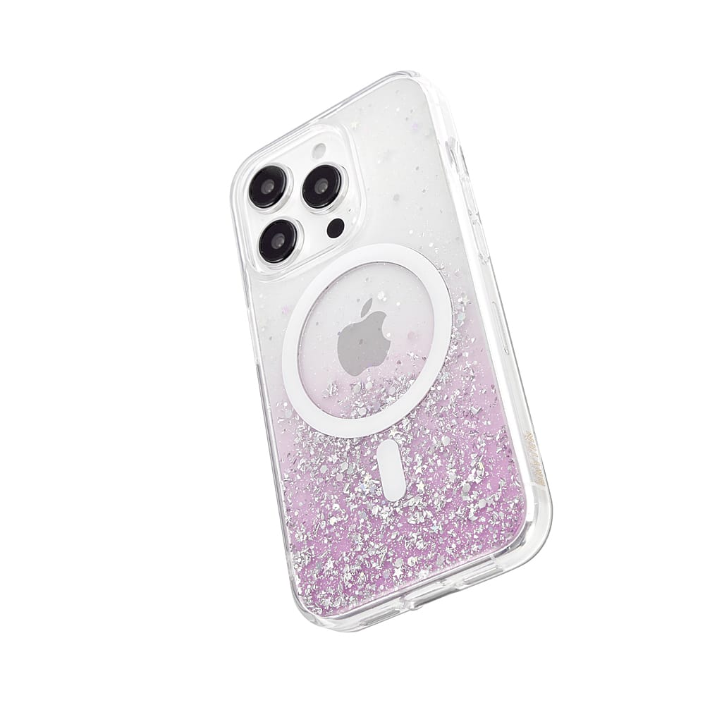 Angle. Bryten - Starburst Case for Apple iPhone 15 Pro - Pink.