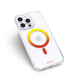 Bryten - MagFX Design Phone Case for iPhone 15 Pro Case - Silicone, Compatible with MagSafe - Yellowing Resistant, Shockproof - Sunrise