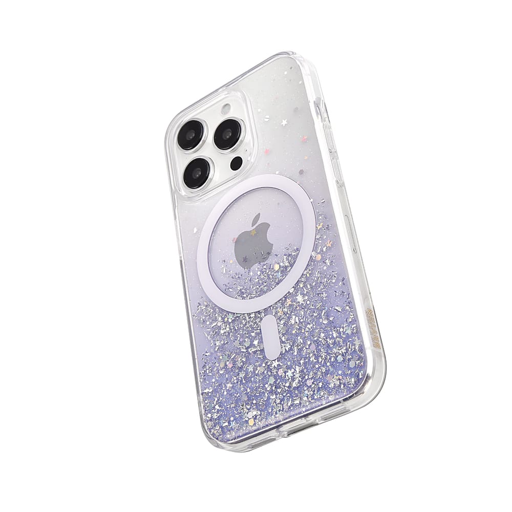 Angle. Bryten - Starburst Case for Apple iPhone 15 Pro - Purple.