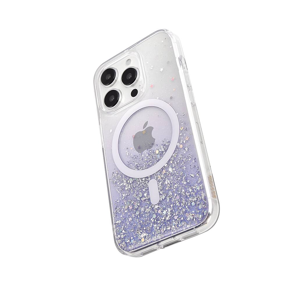 Angle. Bryten - Starburst Case for Apple iPhone 15 Pro - Purple.